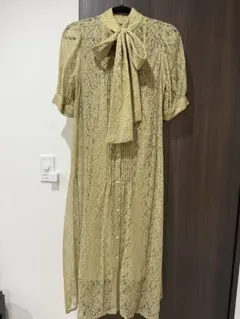 Dorry Doll　インナー付きバックリボンレースドレス