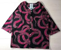 YOI YOI GION buena vista 鯉口シャツ XL スネークのサムネイル