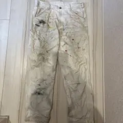 Dickies ペインターパンツ ホワイト 820 ペンキ汚れ W36 L34 - メルカリ