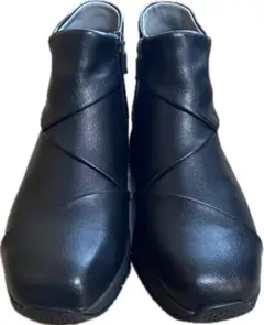 ✨美品✨ fitfit クロスインステップサイドジップブーツ 24.0 ブラック