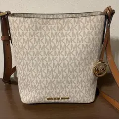 ☆開店セール☆ 未使用品 美品 マイケルコース レザー×モノグラム ロゴバッグ③