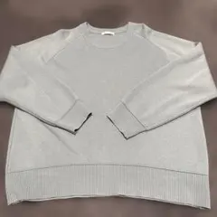 レディース　GU ニットセーター　グリーン　サイズXL