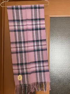 ウール100%（カシミヤ入り）マフラー　国産品