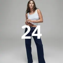 新品未使用　the hailey GAP 24 ルーズフィット　ダークウォッシュのサムネイル