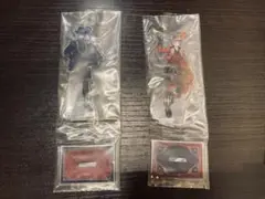 ツイステ　一番くじ　ホログラムアクリルスタンド　エース&デュース