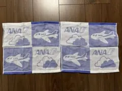 ANA タオルハンカチ 飛行機デザイン