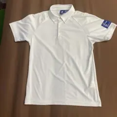DESCENTE GOLF メンズ 半袖ポロシャツ ホワイト Lのサムネイル