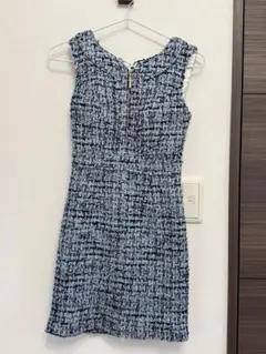 ROBE de FLEURS ツイードドレス　ナイトドレス　キャバドレス