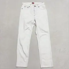 【小さめサイズXS】デプレ◇ホワイトデニムパンツ ノームコア ボタンフライのサムネイル
