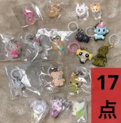 めじるしアクセサリー　ガチャガチャ　まとめ売り キティ　ぷちきゅあ　おじゃる丸