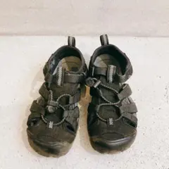 KEEN キッズサンダル ブラック　19.5cm