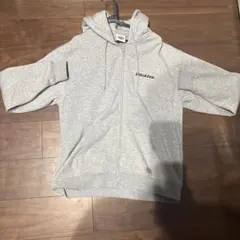 Dickies グレー フロントジップパーカー Lサイズ