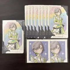 プロセカ 日野森志歩 グリーティングカード ステッカー