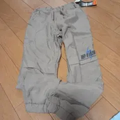 REF:91096 ベージュパンツ フリース裏地付き