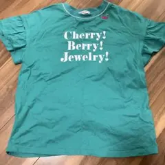 メゾピアノジュニア　Cherry Berry Jewelry Tシャツ 160