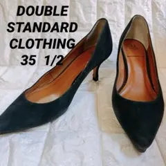 DOUBLE STANDARD CLOTHING★黒 パンプス 35 1/2のサムネイル