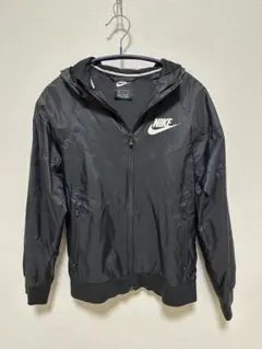 美品　NIKE フード付きジャケット　ジャンパー　ブラック　M