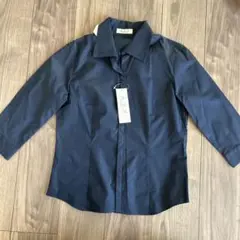 【新品】a.v.v 綿100% 五分袖シャツ サイズ42
