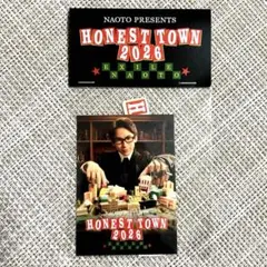 【新品】HONEST TOWN ステッカーセット　NAOTO