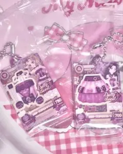 アイカツ！×プリパラ だれでもアクリルチャーム1 大地のの 白樺りさ