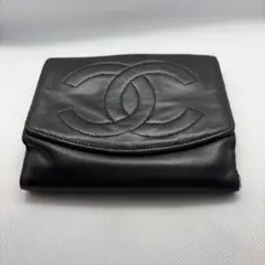 CHANEL シャネル 2つ折り エナメル がま口 財布 箱・カード 2.6 シャネル(CHANEL)|がま口付き・二つ折り財布|【ハードオフ公式通販