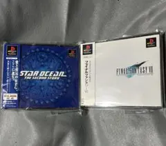 帯付き ファイナルファンタジーⅦ スターオーシャン PS1 ソフト 2本セット