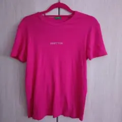 UNITED COLORS OF BENETTON　ベネトン　Tシャツ ピンクのサムネイル