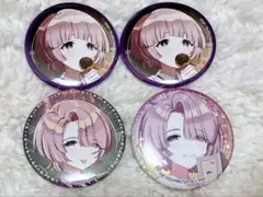 学園アイドルマスター 有村麻央 缶バッジ 4点セット