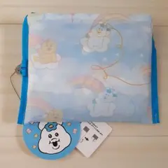 んぽちゃむ エコバッグ ブルー Avail アベイル きみまろのサムネイル