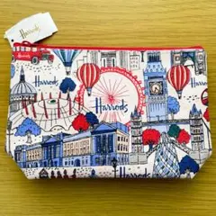ハロッズ PRETTY CITY ロンドン ポーチ 小物 収納ケースミニバッグ