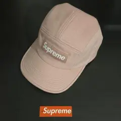 Supreme キャップ ピンク wool camp cap