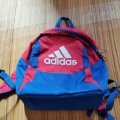 adidas 赤青 バックパック