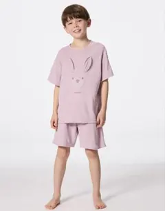 GU男女兼用パイルラウンジセット(半袖&ショートパンツ)パジャマ