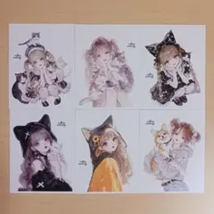 18枚 cotton melody 様　人物ステッカー