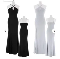 DAZZY ロングドレス ブラックドレス