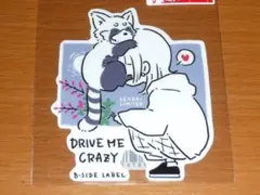 限定仙台 レッサーパンダガール シウチトモミ ステッカーB-SIDE LABEL