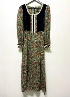 美品】Vivienne Tam 花柄プリントワンピース サイズ38 - メルカリ