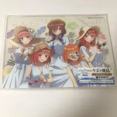 五等分の花嫁　アクリルプレート　缶バッジコレクション　ラスト賞