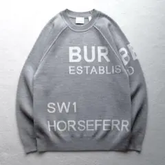 2025年最新】BURBERRY LONDON カラー：グレイ系 ニット・セーターの
