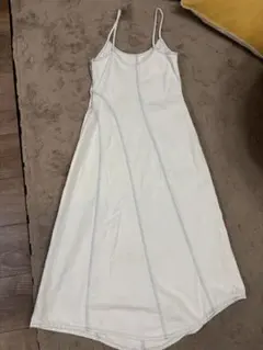 ZARA デニムワンピース　ロングワンピース