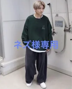 24AW ワンポイント刺繍ロゴ おじ
