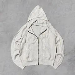 y2k journal standard zip up knit hoodieのサムネイル