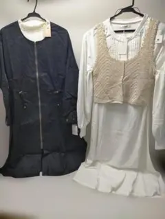 【新品】レディース 4点セット ワンピース他 まとめ売り　251006-8T