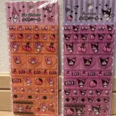 新品　サンリオ　タイルシール　マイメロ　シール　クロミ　シール