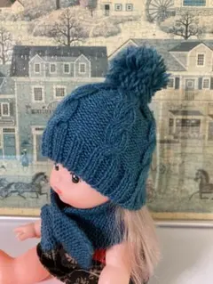 ⑩-2メルちゃんニット帽子　単品