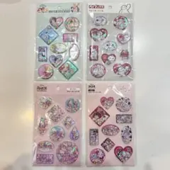 セリア　ウォーターシール　プリンセス　ベイマックス　オイスター101匹わんちゃん