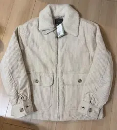 新品未使用 H&M コーデュロイダウン アウター