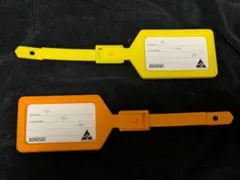 未使用Kevron 旅行用ネームタグ 2色セット