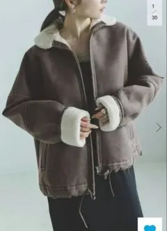 新品タグ付き】2024AW NOBLE Le/ル ZIPUP ブルゾン - メルカリ