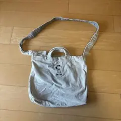 スヌーピー イラスト ショルダーバッグ